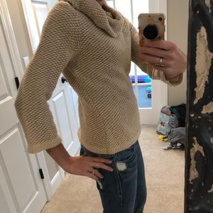 Anthropologie sleeping on snow 3/4 sleeve sweater